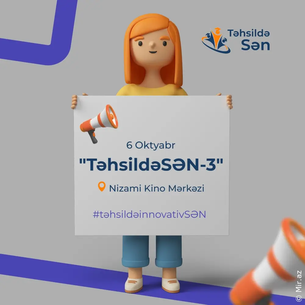 Təhsildə İnnovativlik Müzakirəsi: “TəhsildəSƏN-3” Forumu