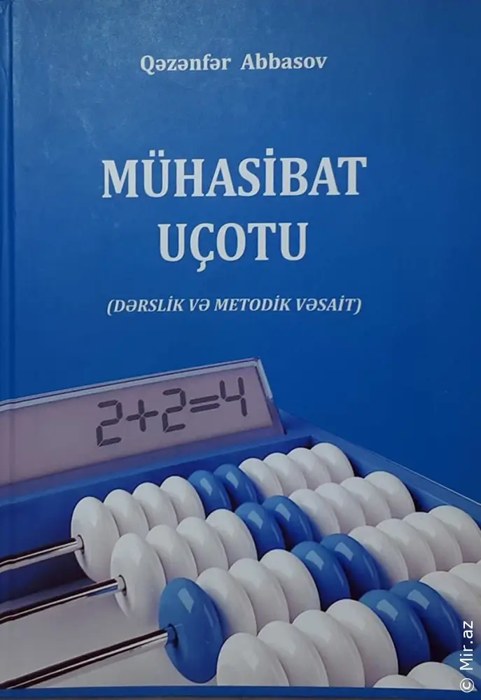 Qəzənfər Abbasov "Mühasibat Uçotu" PDF