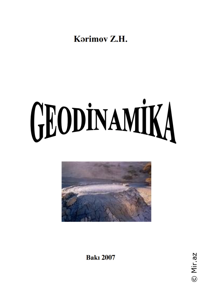 Zahid Kərimov "Geodinamika" PDF